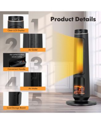 1500W PTC Fast Heating Space Heater for Indoor Use