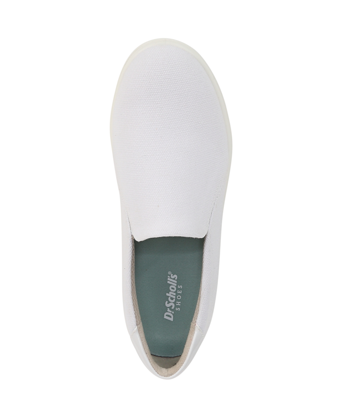 Shop Dr. Scholl's Women's Madison Cloud Slip On Sneakers In White Microfiber