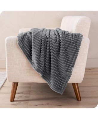Microplush Textured Throw