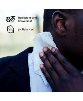 Men s Grooming Essentials Bundle – Assorted Face & Body Wipes (3-Pack, Cedarwood, Tea Tree, Eucalyptus) + Beard Care Grooming Kit