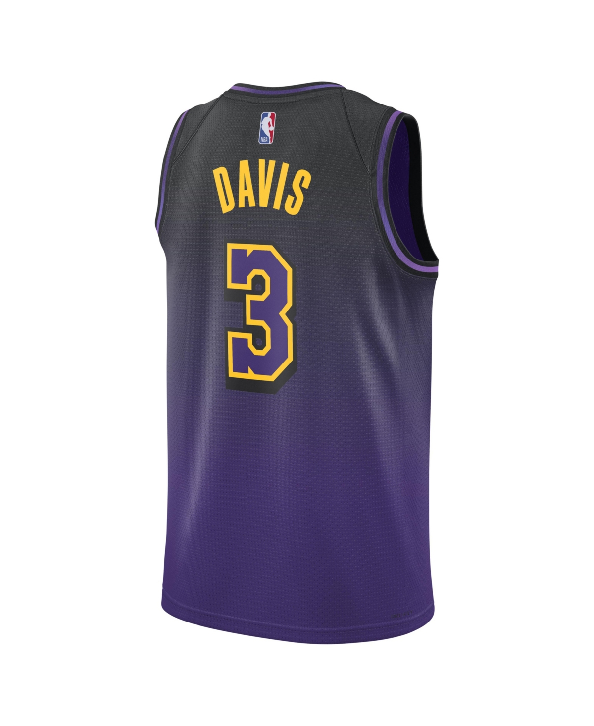 Nike Men's and Women'sAnthony Davis Los Angeles Lakers 2024/25 City Edition Finished Swingman Jersey - Purple