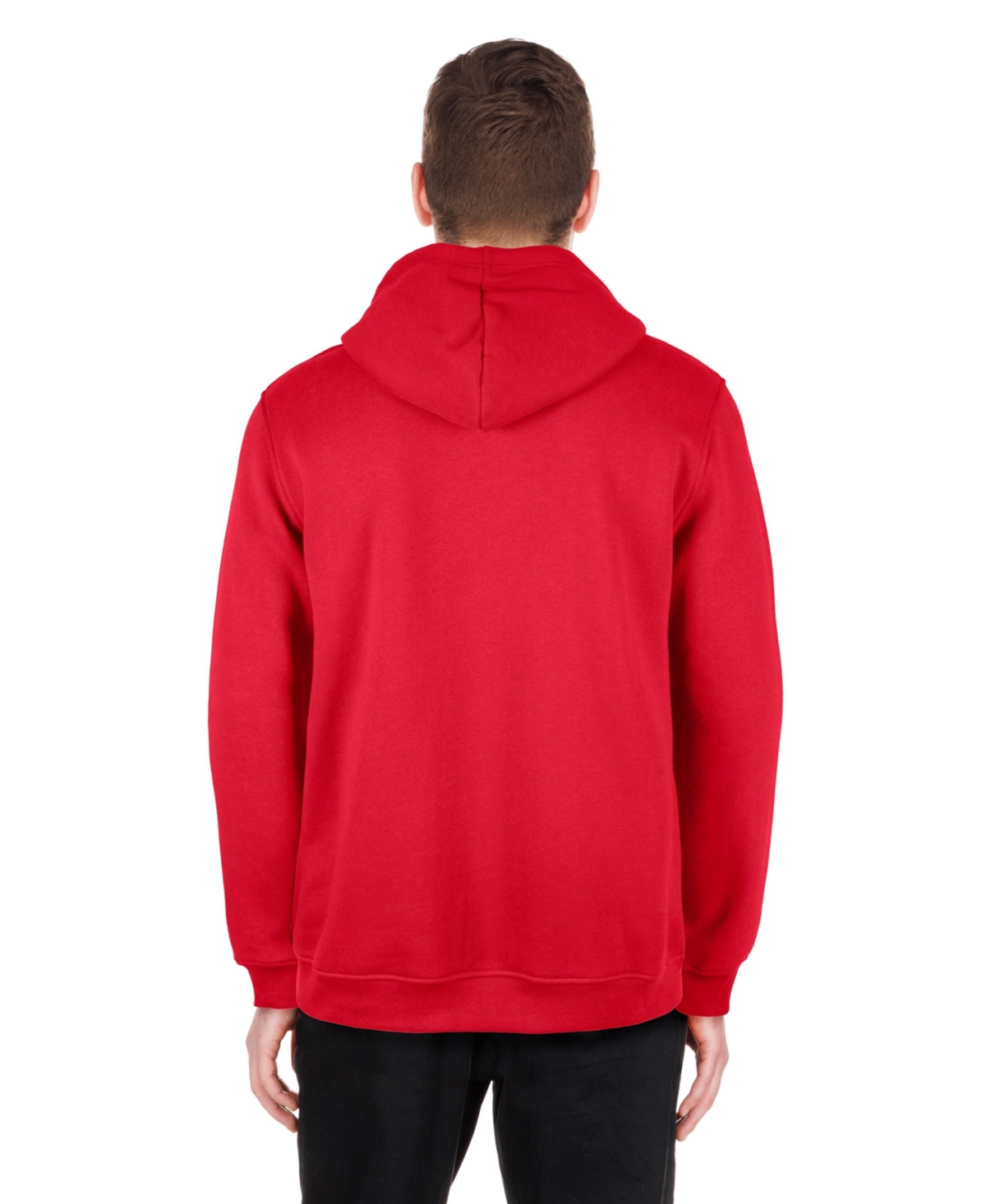 New Era Men'sMemphis Grizzlies 2024/25 City Edition Pullover Hoodie - Red