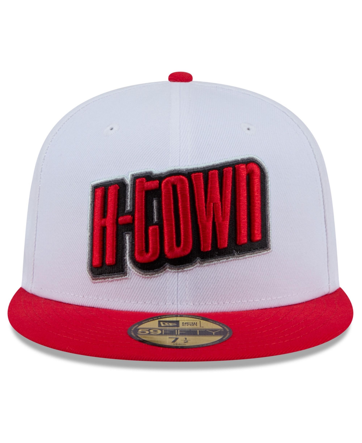 New Era Men'sHouston Rockets 2024/25 City Edition 59FIFTY Fitted Hat - White
