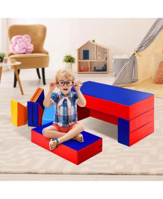 4-in-1 Crawl Climb Foam Shapes Toddler Kids Playset