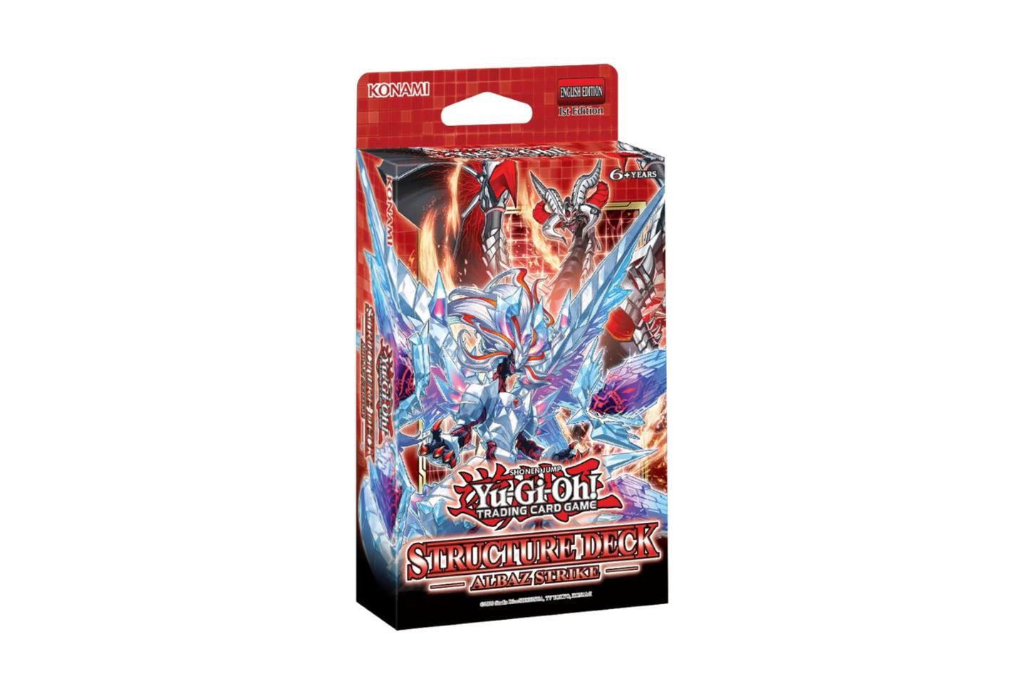 Детская карточная игра KONAMI Yu-Gi-Oh! Structure Deck Albaz Strike Structure Deck (1 Pack — фото 1