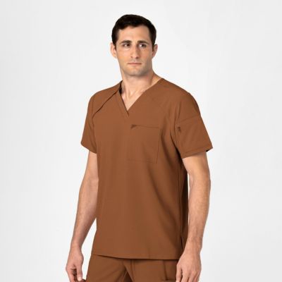 Men's RENEW EZ Zip Scrub Top