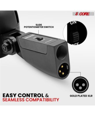 Vintage Microphone Classic Dynamic Professional XLR Studio Retro Style Mic Black