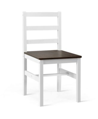 5 Pieces Solid Wood Compact Kitchen Dining Set