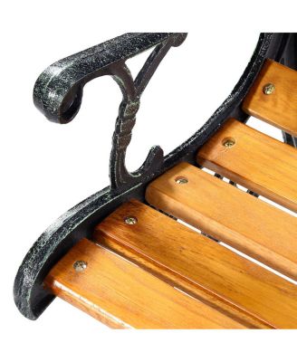 49.5 Inch Patio Park Garden Porch Chair Bench