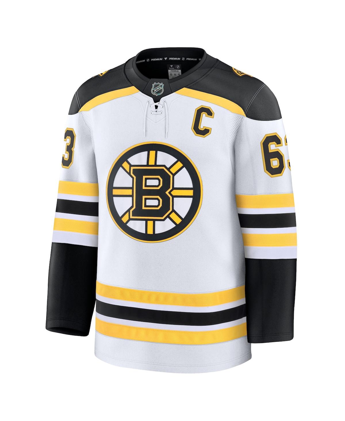 Fanatics Men's Brad MarchandBoston Bruins Away Premium Jersey - White
