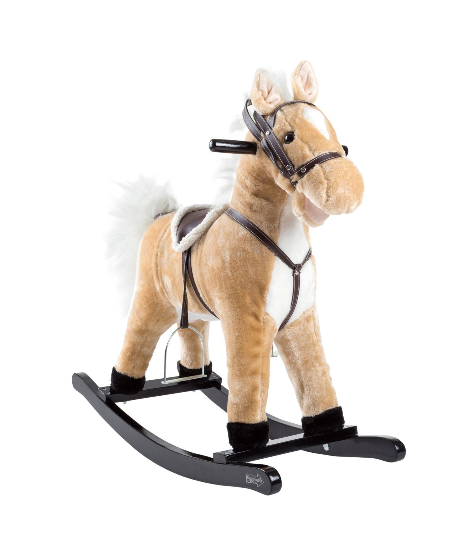Детская мягкая игрушка Trademark Global Happy Trails Plush Sound-Making Rocking Horse, Ages 3+ — фото 5