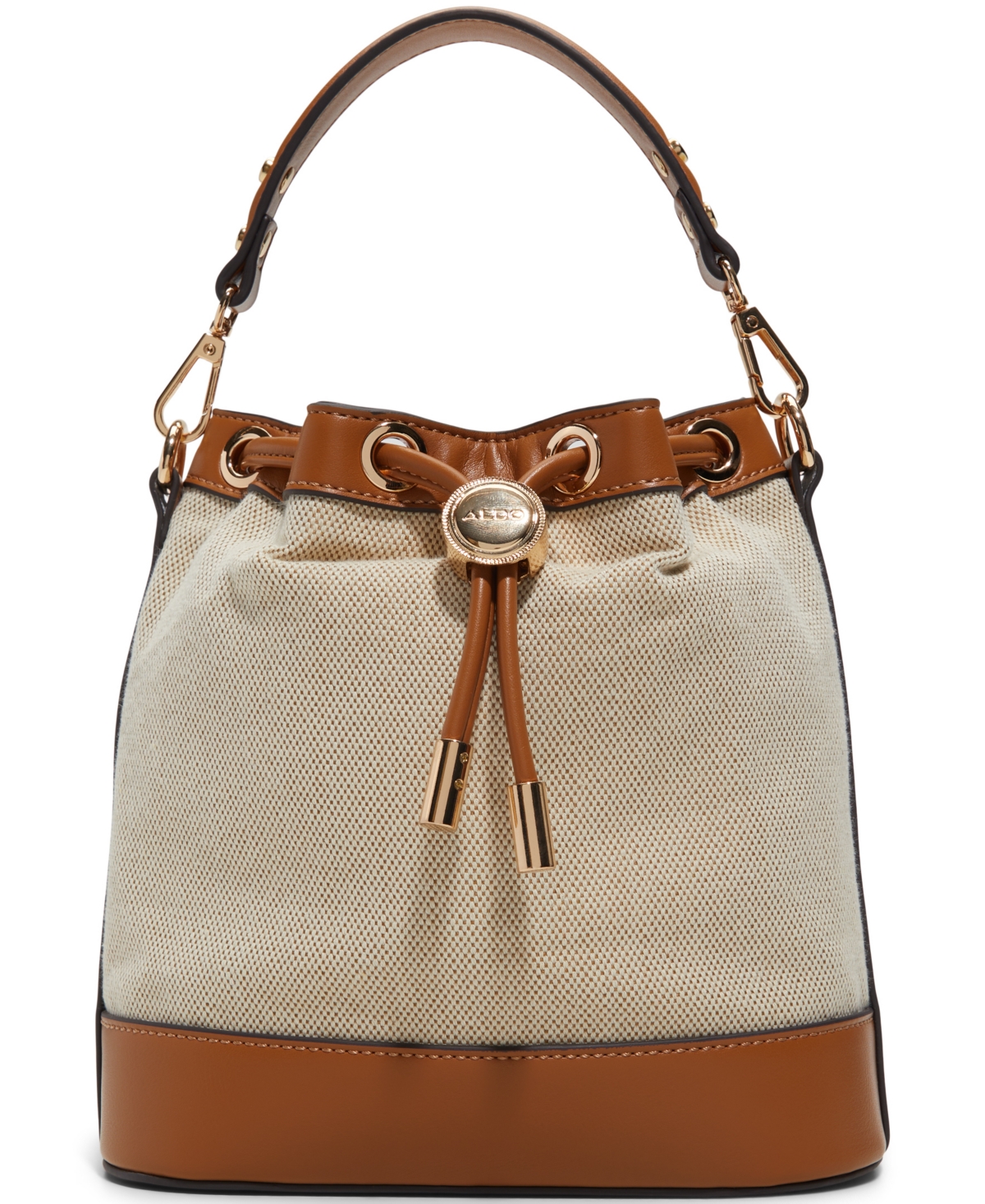 Aldo Annalany Medium Bucket Bag In Tan