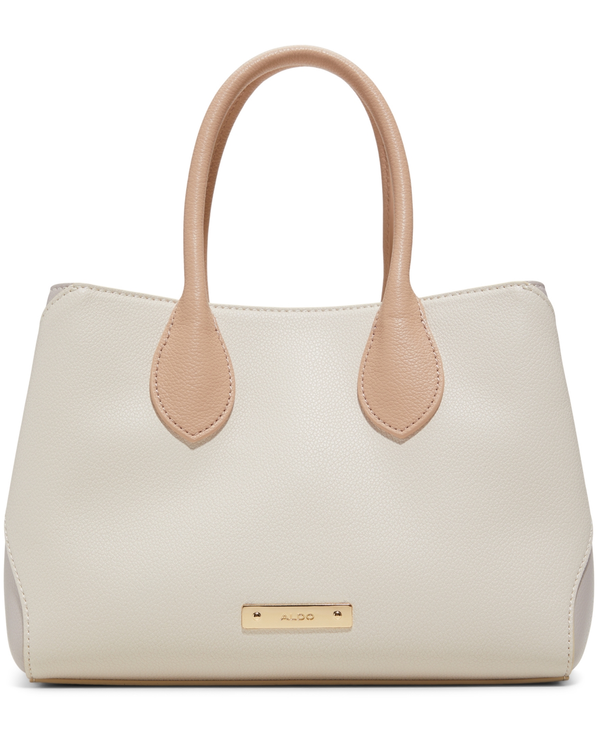 Aldo Birin Medium Satchel Bag In Bone