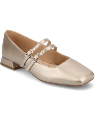 Journee Collection - Womens Gredah Double Buckle Mary Jane Dress Flats