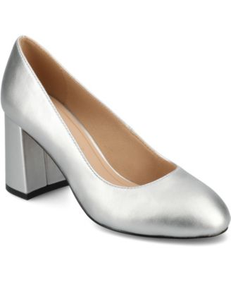 Women's Seraphina Round Toe Block Heel Pumps