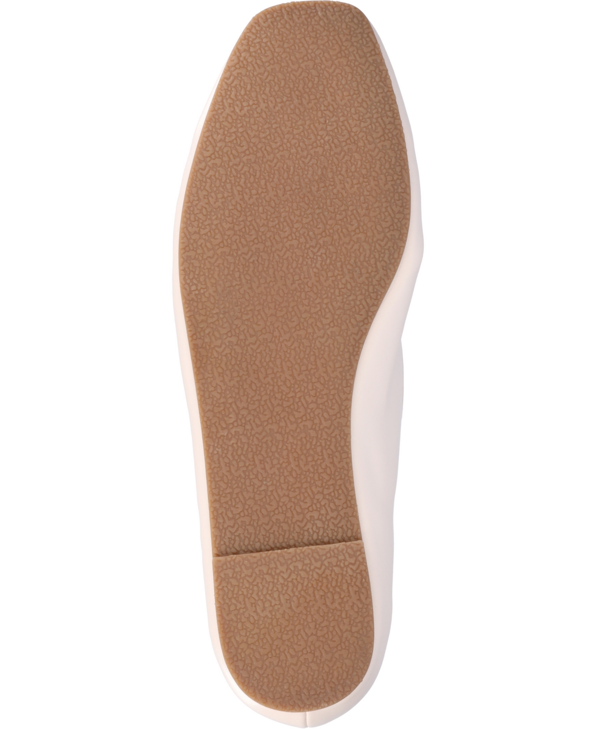Shop Journee Collection Women's Callee Keyhole Ballet Flats In Bone