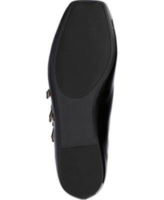 Women's Darlin Multi Strap Mary Jane Square Toe Flats