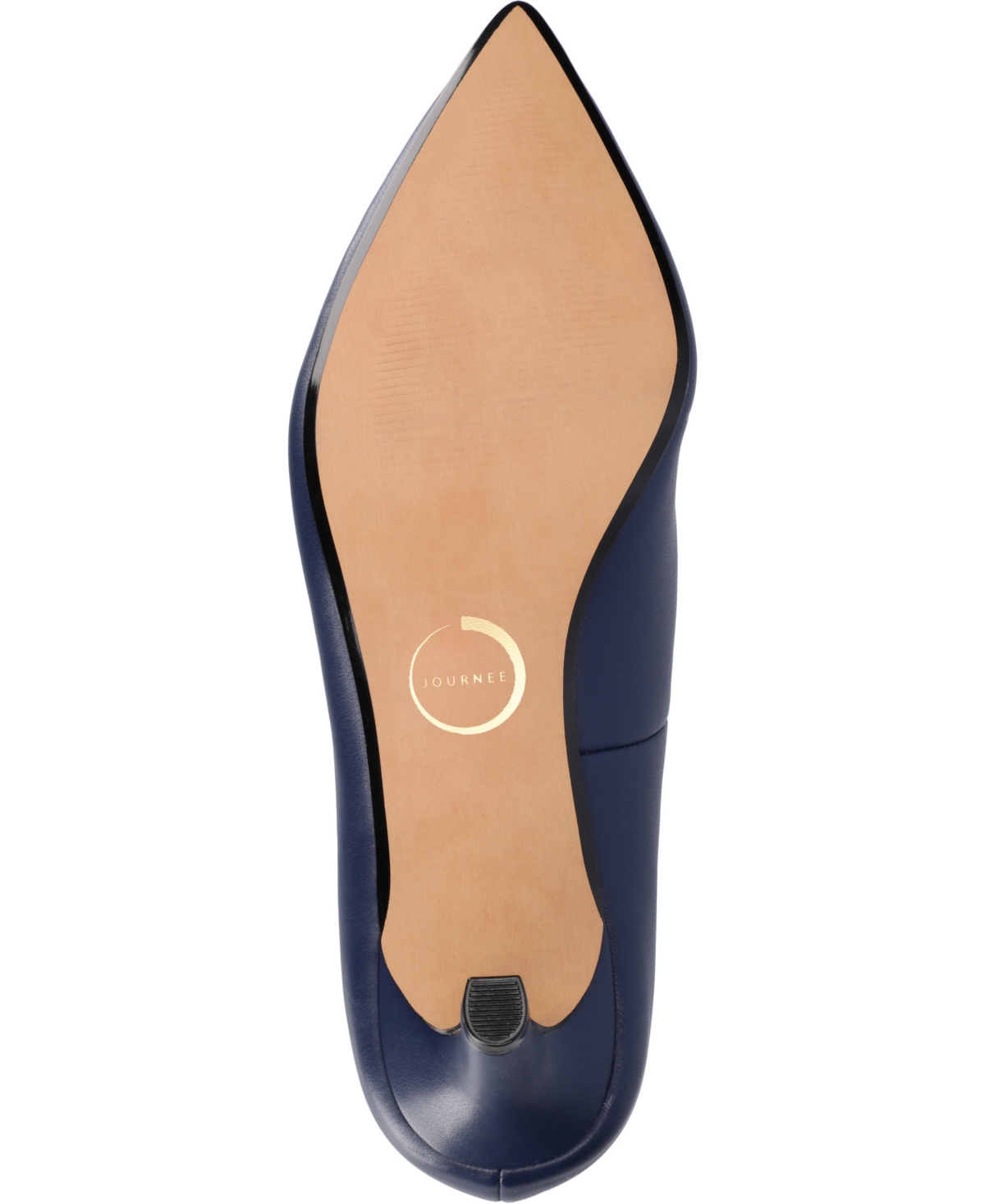 Journee Collection Women's Scylee Pointed Toe Dress Pumps In Navy