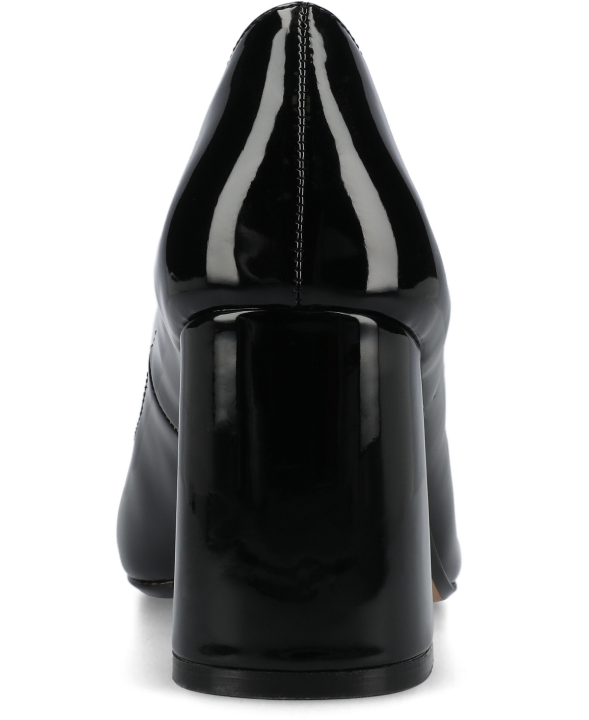 Journee Collection Seraphina Pump In Black Patent
