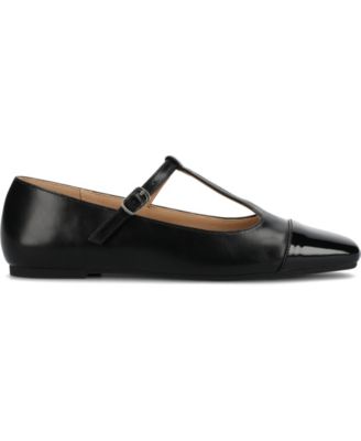 Women's Theah T-Strap Cap Toe Mary Jane Flats