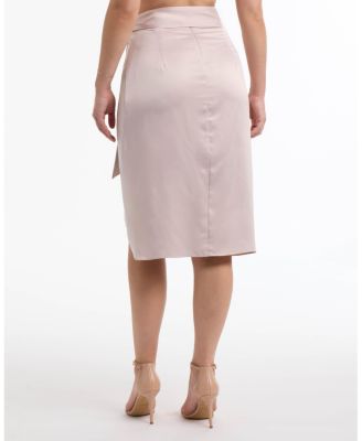 Women's Side Tie Wrap Skirt