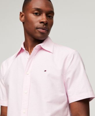 Men's Cotton Heritage Gingham Short-Sleeve Oxford Shirt