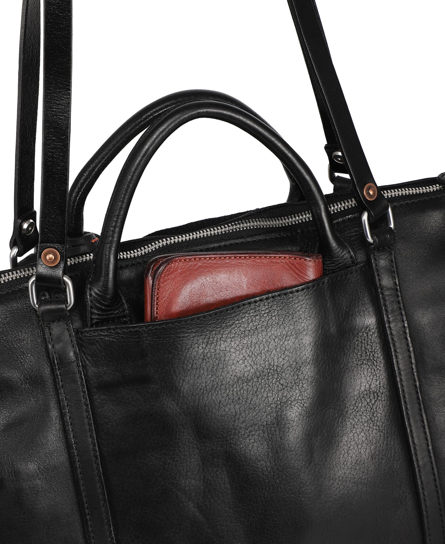 Женская сумка OLD TREND Crocus Carryall, цвет: Чёрный — фото 8