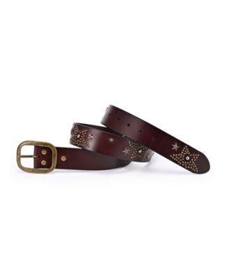 Women's Glory Star Leather Belt