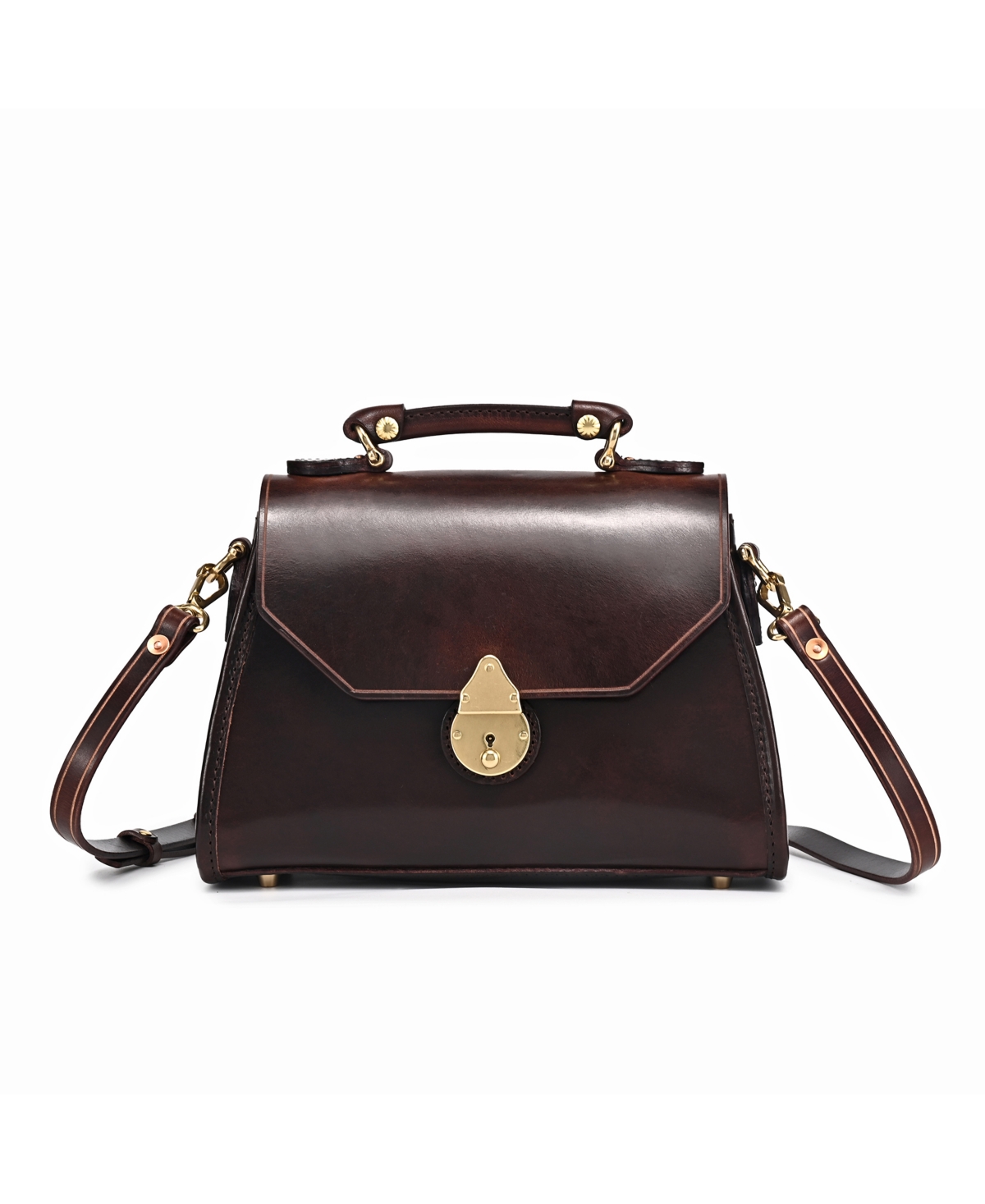 Old Trend Laurel Classic Satchel Bag In Brown