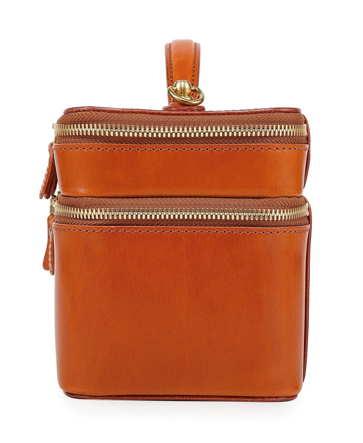 Женская сумка OLD TREND Ixia Small Trunk Handbag, цвет: Карамельный — фото 5