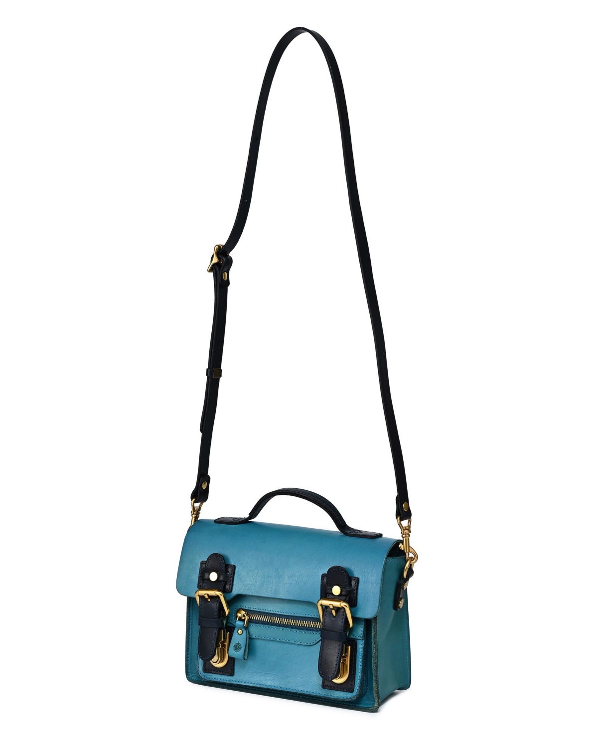 Old Trend Aster Mini Satchel In Turquoise,aqua