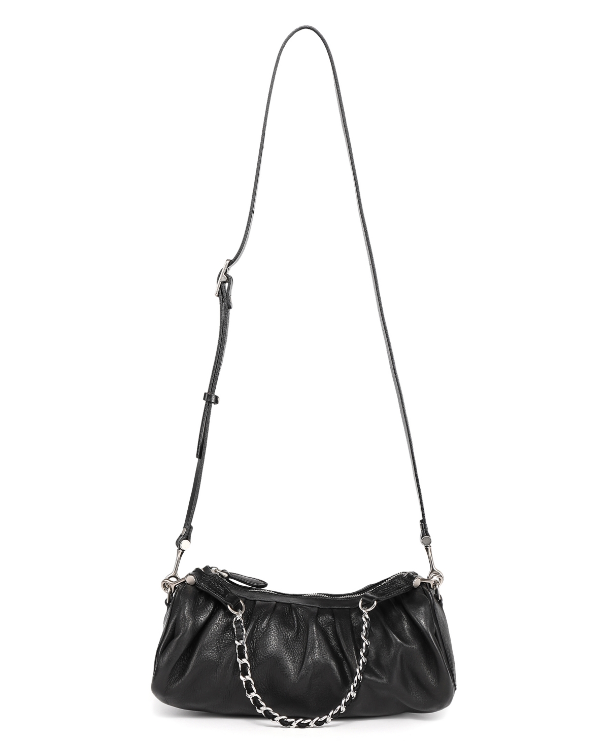 Old Trend Foxglove Convertible Mini Hobo Bag In Black