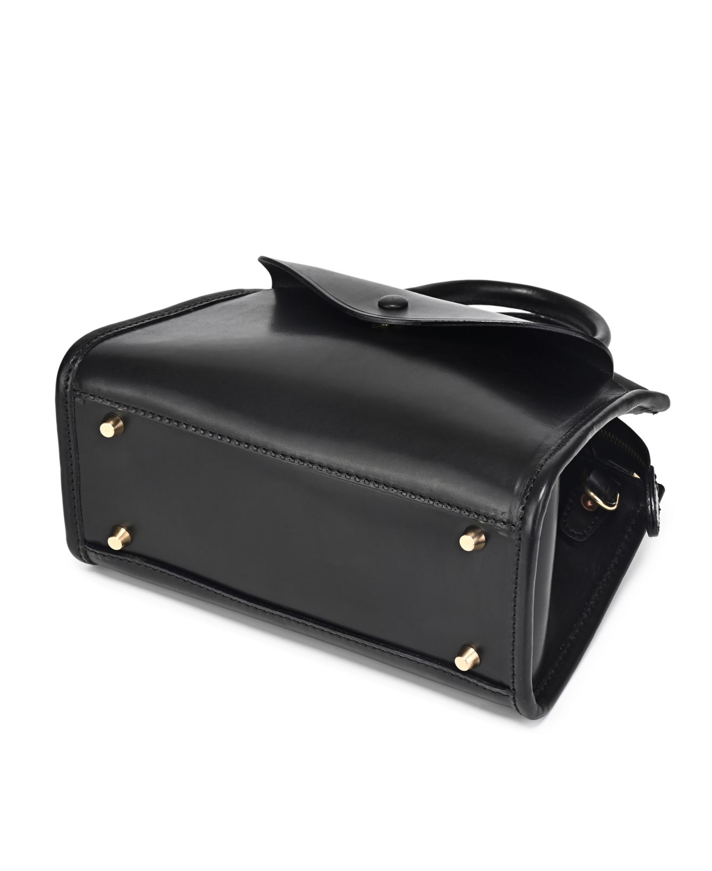 Женская сумка OLD TREND Laurel Vintage Satchel, цвет: Чёрный — фото 10
