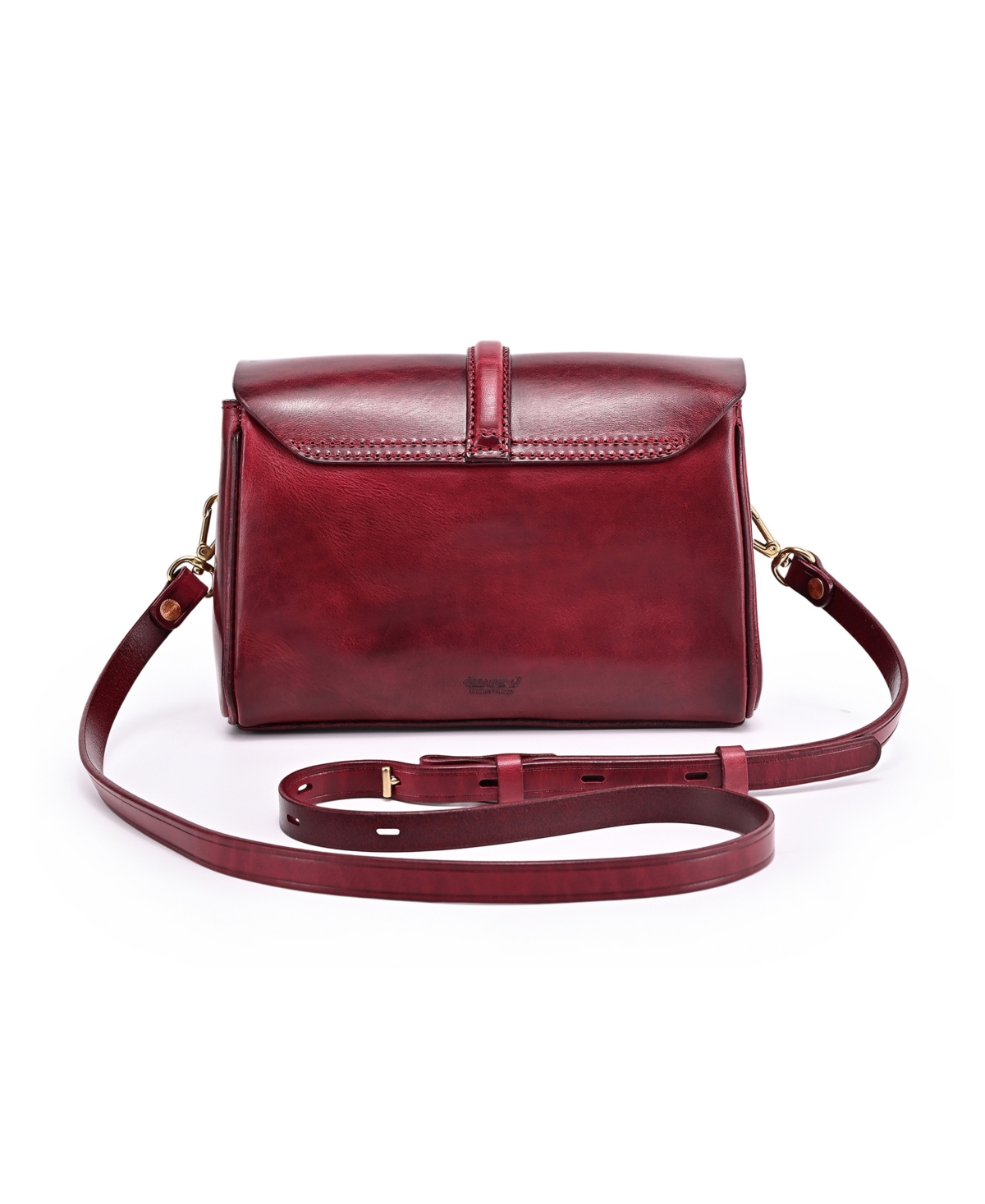 Old Trend Laurel Vintage Crossbody Bag In Maroon