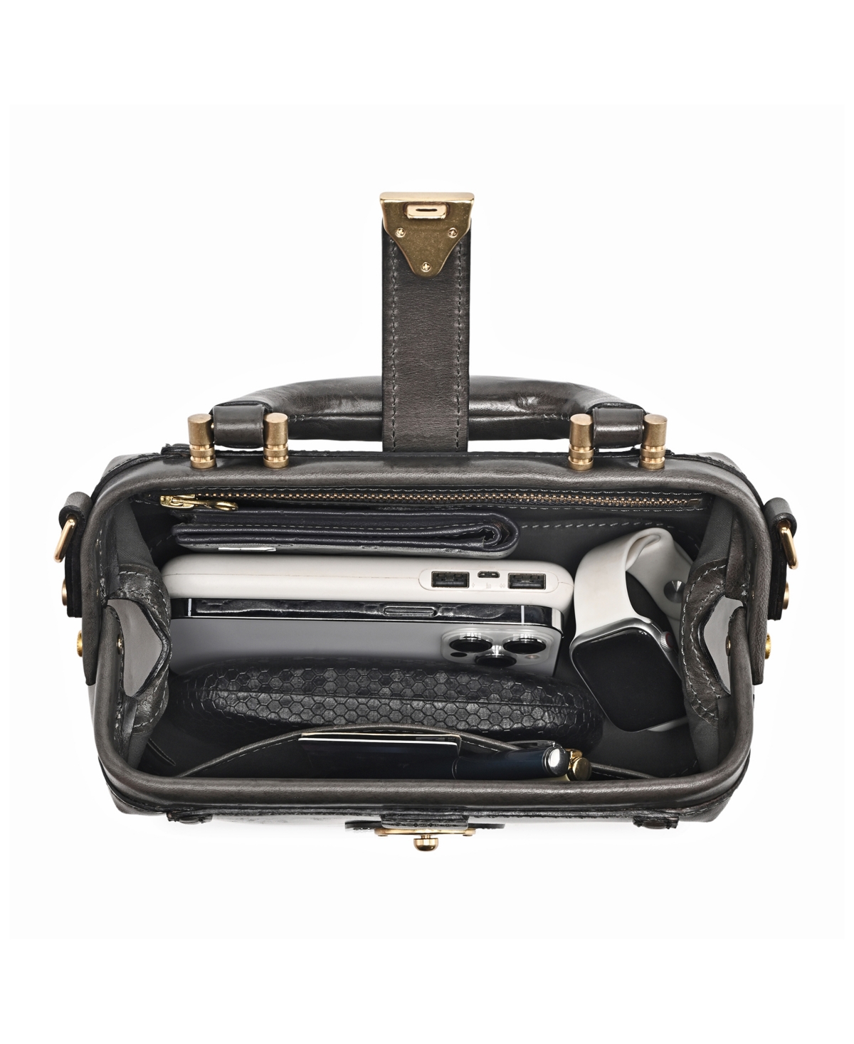 Old Trend Azalea Mini Doctor Satchel Bag In Gray