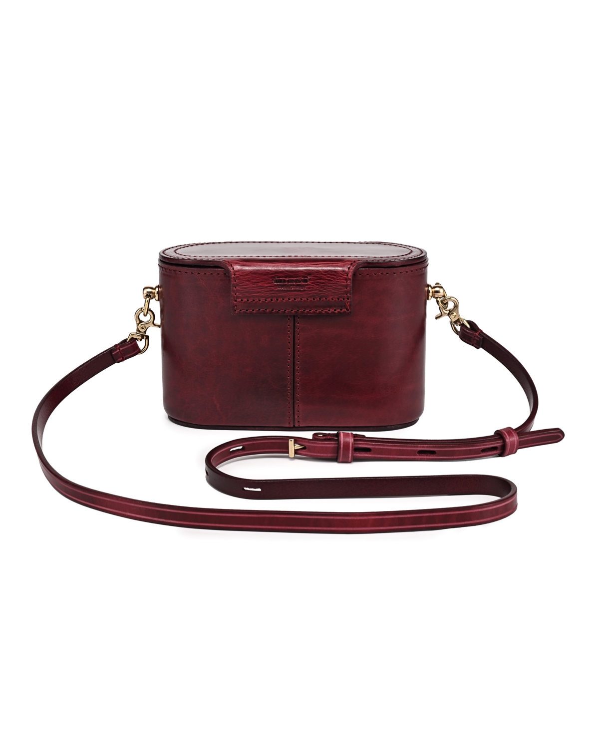 Old Trend Begonia Vintage Case Crossbody Bag In Maroon