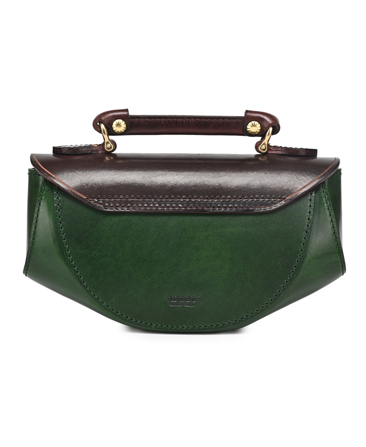 Old Trend Azalea Vintage Crossbody Bag In Green