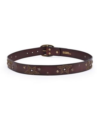 Women's Glory Star Leather Belt