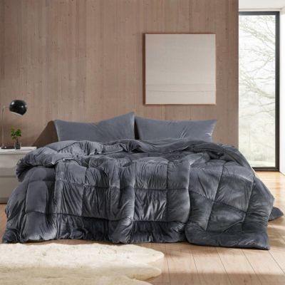 I'm Not a Baby, I Just Sleep Like One - Comforter - Gunmetal Navy