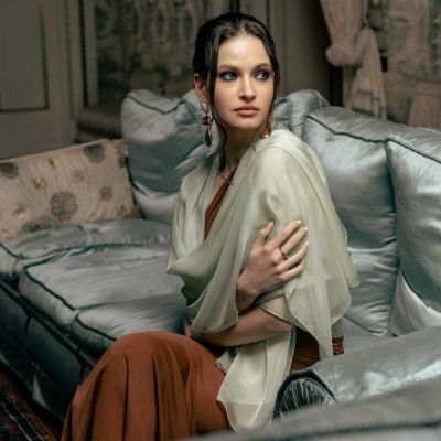 Sophia - Silk Scarf/Shawl for Women