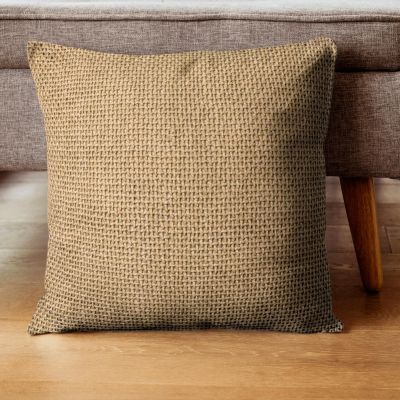 Madera Cross Weave Throw Pillow Covers, 22"x 22", Set of 2