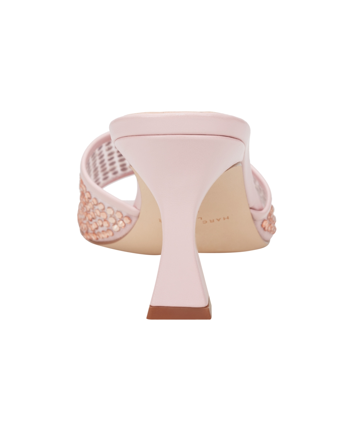 Marc Fisher Ltd Delaney Slide Sandal In Light Pink