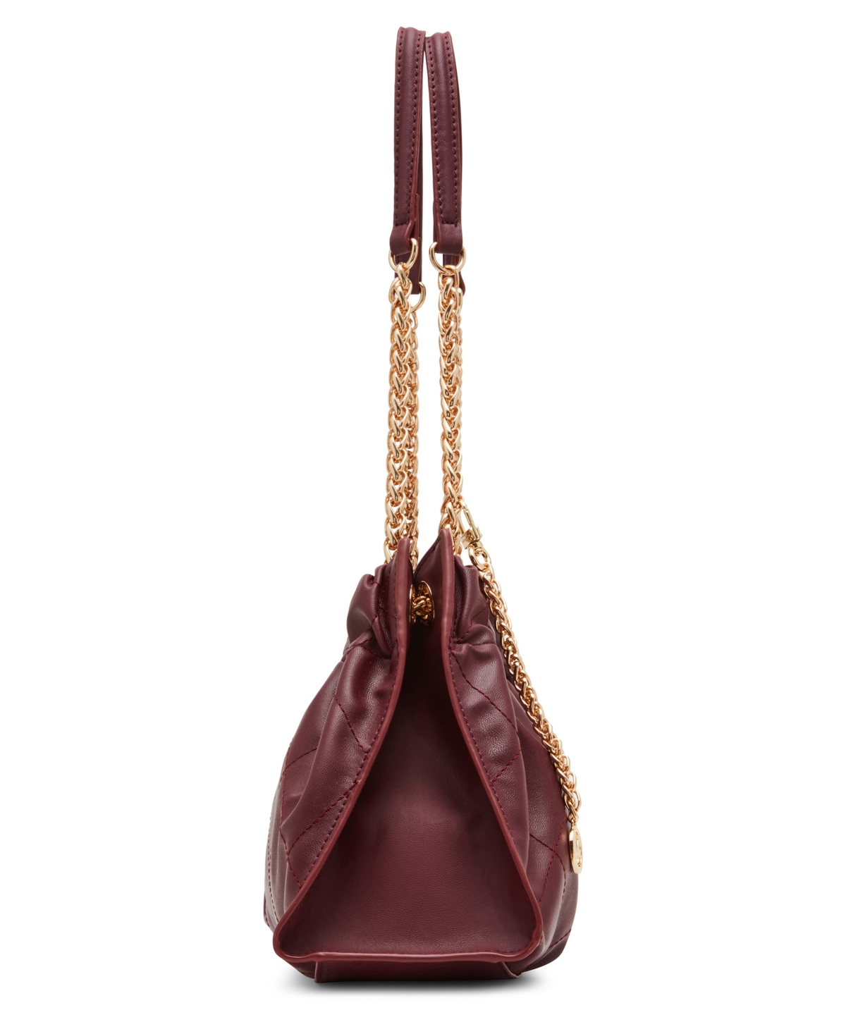 Anne Klein Stitched Quilted Medium Satchel Bag