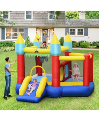 Inflatable Bounce House Slide Jumping Castle Ball Pit Tunnels Without Blower