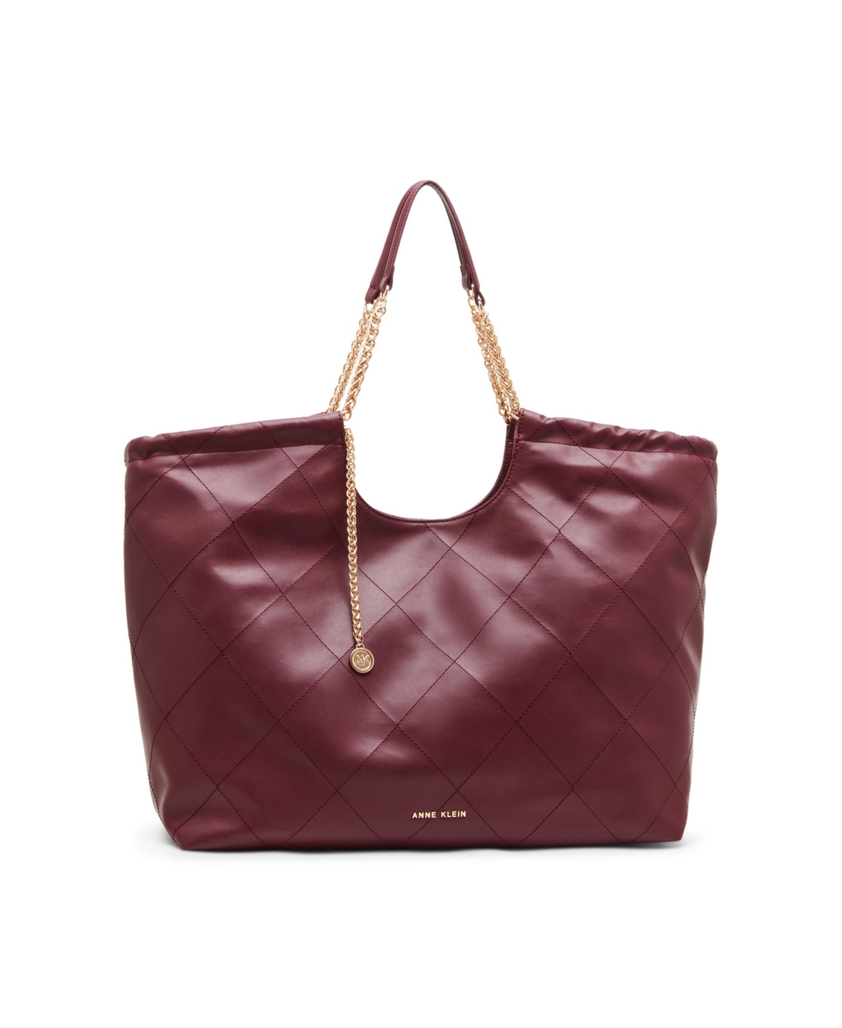 Anne Klein Stitched Quilted Extra Large Tote Bag
