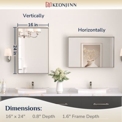 Vanity Wall Mirror Bathroom Mirror Accent Mirror