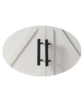 Teresa 2-Door Modern Console Table, Buffet Storage Cabinet