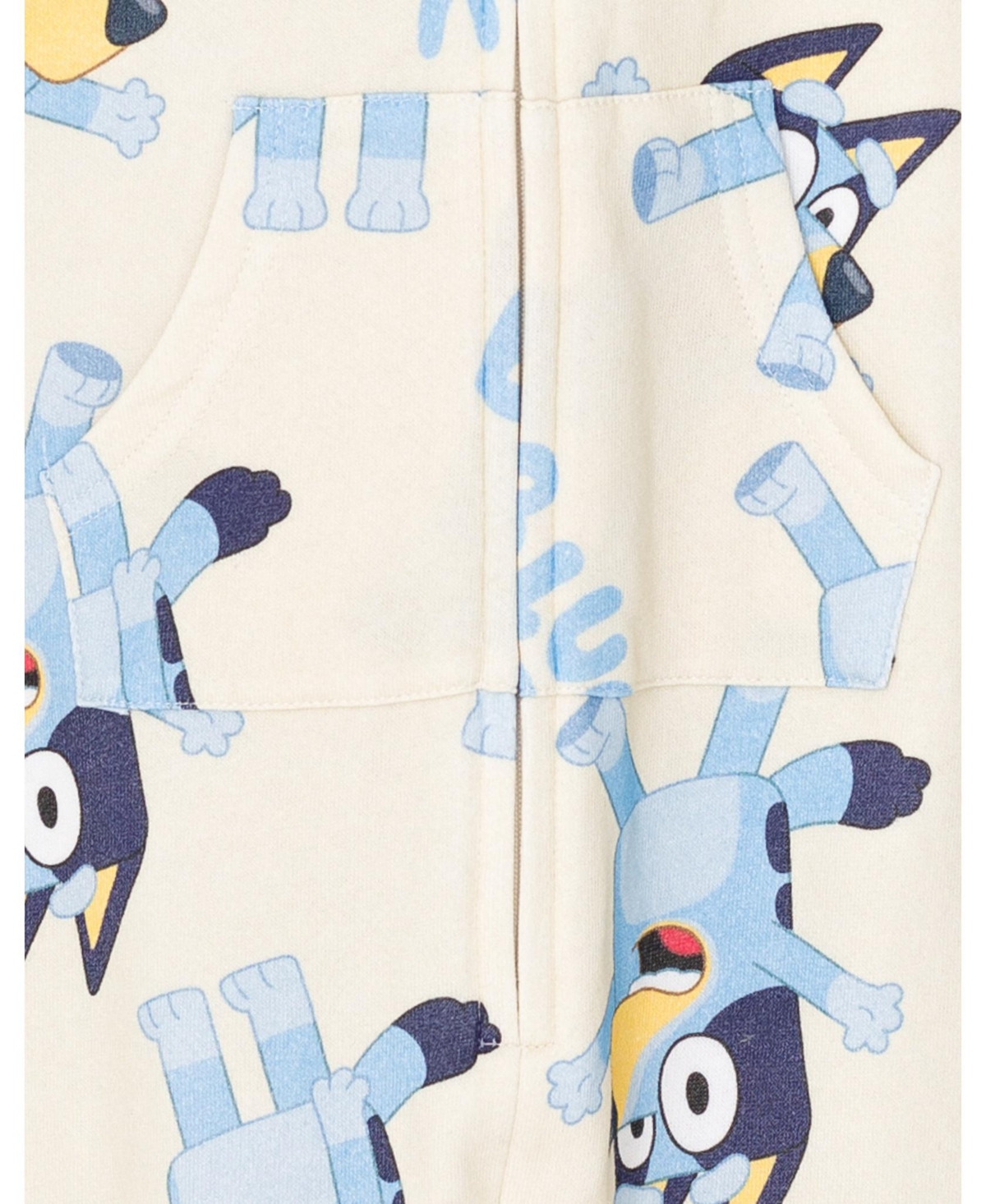 Bluey Fleece Zip Up Coverall
