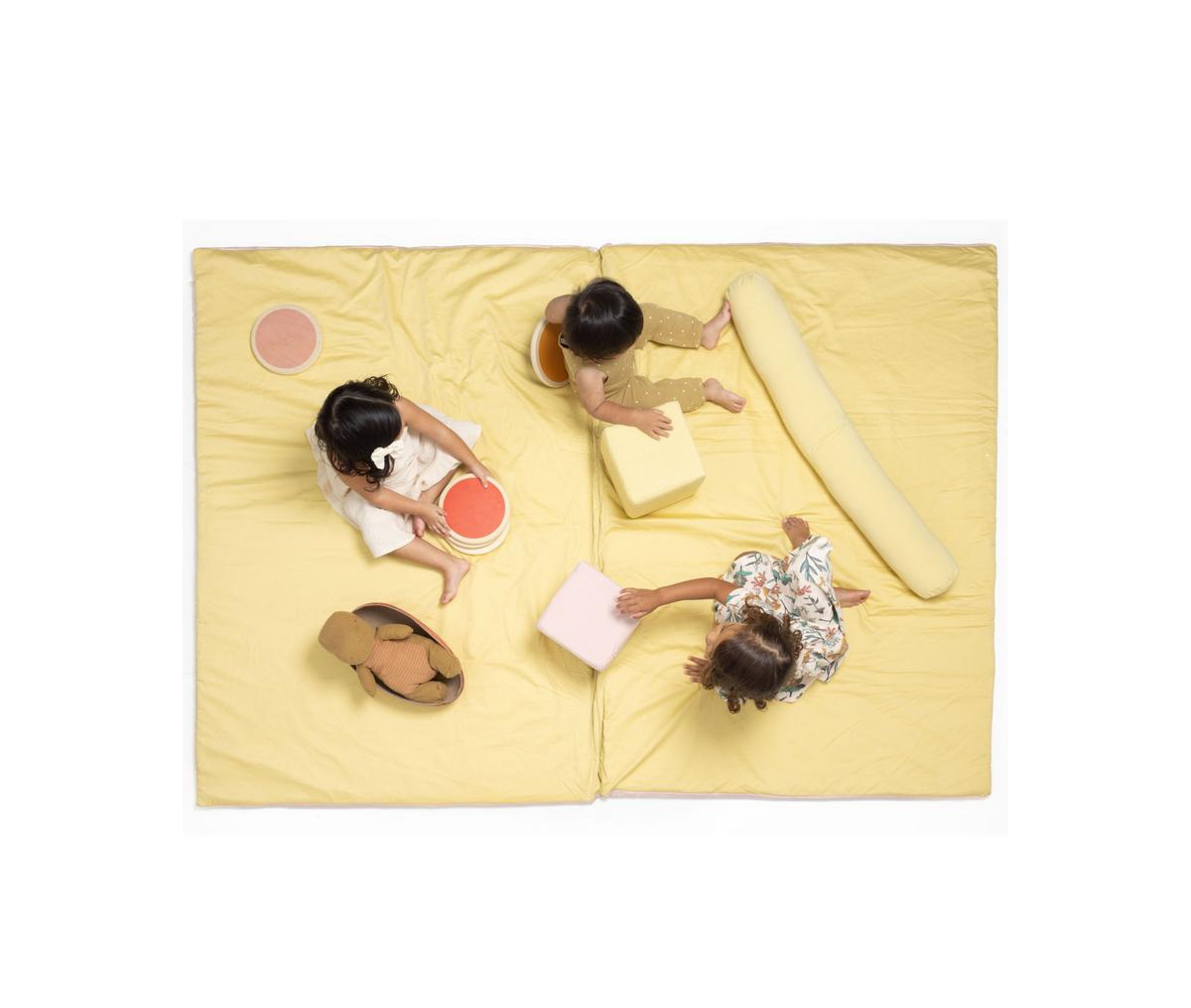 Toki Mats Toki Mats, Tutu + Daisy Padded Play Mat, Size - Tutu + daisy