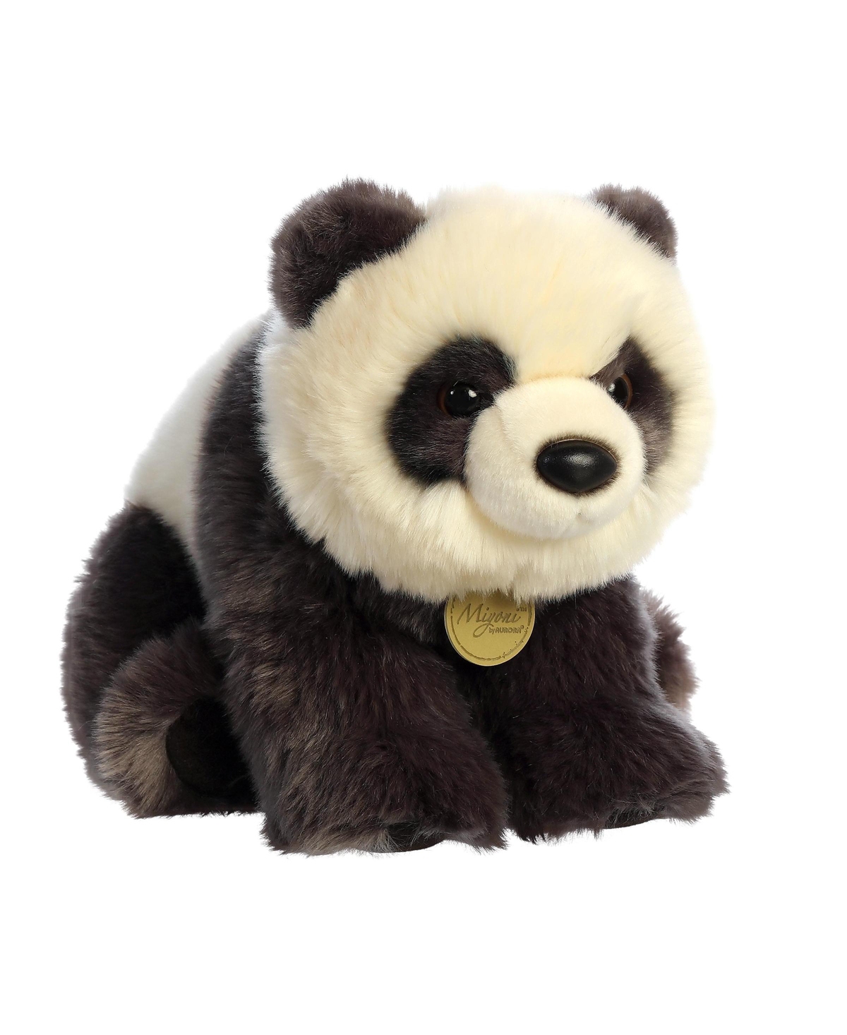 Aurora Panda Miyoni Realistic Plush Toy12 - Black